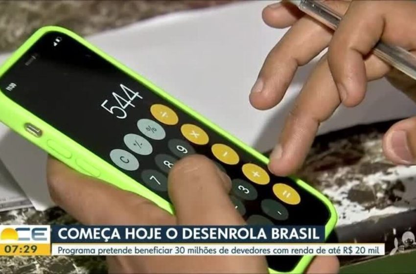  'Desenrola' limpa nome de pessoas com dívida de até R$ 100 a partir desta segunda – G1