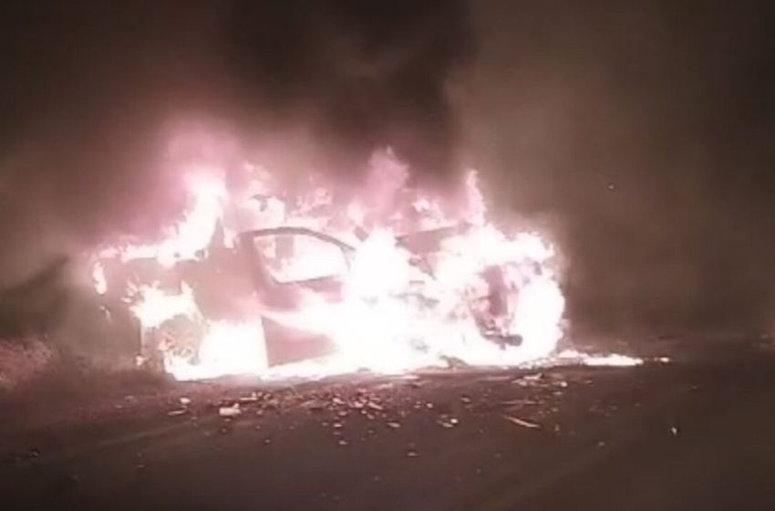  Colisão entre moto, carro e caminhonete provoca explosão e deixa 2 mortos no Ceará; vídeo – G1