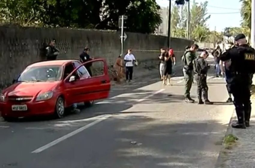  Pai e filho a caminho de escola são mortos a tiros dentro de carro no Eusébio – G1