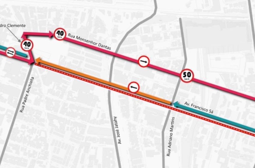  Novo binário altera sentido da avenida Francisco Sá e traz novas rotas de ônibus, em Fortaleza; veja o que muda – G1